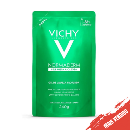 Normaderm Vichy - Gel de Limpeza Profunda - Refil 240g vendidos
