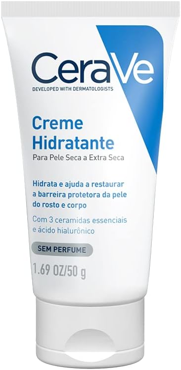 CeraVe, Creme Hidratante Corporal, com textura Cremosa e Ácido Hialurônico vendidos
