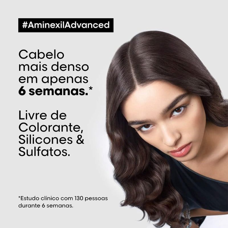 L'Oréal Professionnel Ampola Antiqueda Serie Expert Aminexil Anti-hair loss Activator | Redução da queda para um cabelo mais cheio |10x6 ml