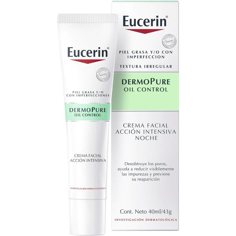 Creme Facial Eucerin – Dermo Pure Oil Control 40ml