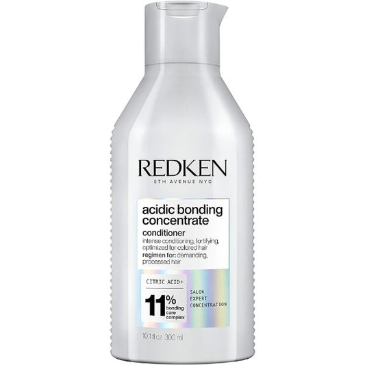 Redken Condicionador Acidic Bonding Concentrate | Para Reparação de Cabelos Danificados | Concentrado de ligação ácida | Para todos os tipos de cabelo | 300ml