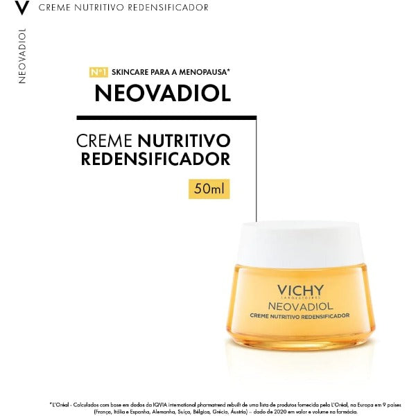 Creme Nutritivo Redensificador Vichy Neovadiol Menopausa 50G