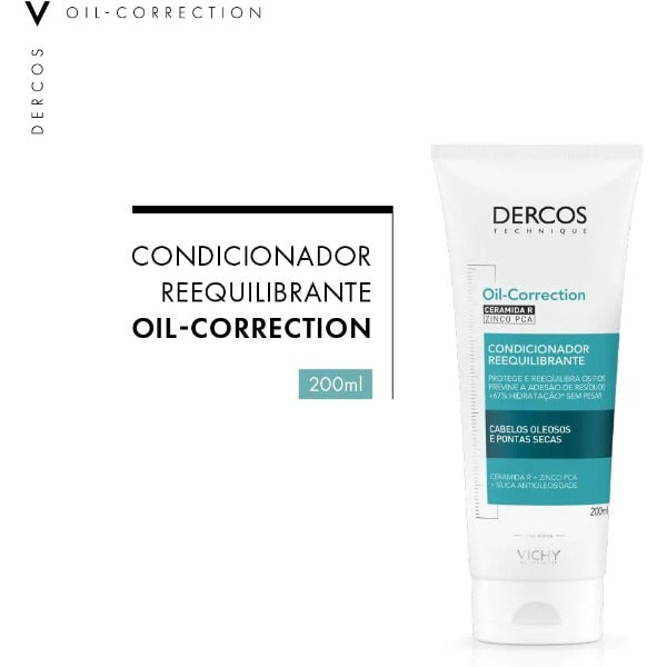 Vichy Dercos Condicionador Oil-Correction 200ml