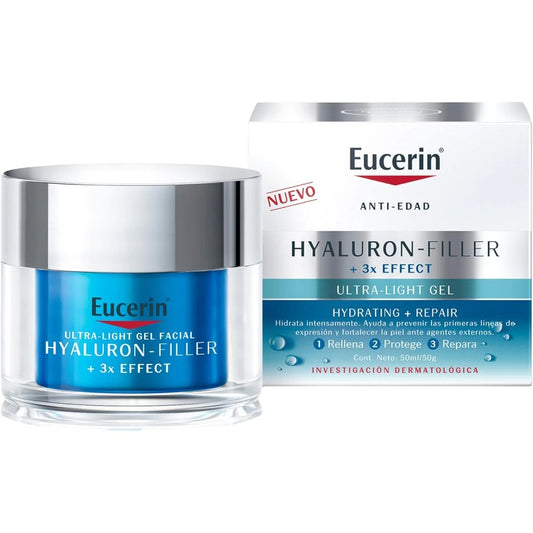 Gel Facial Ultra Leve Eucerin Hyaluron-Filler Daily Booster + Repair 50ml