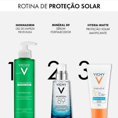 Protetor Solar Facial Vichy Capital Soleil Hydra-Matte FPS50-30g
