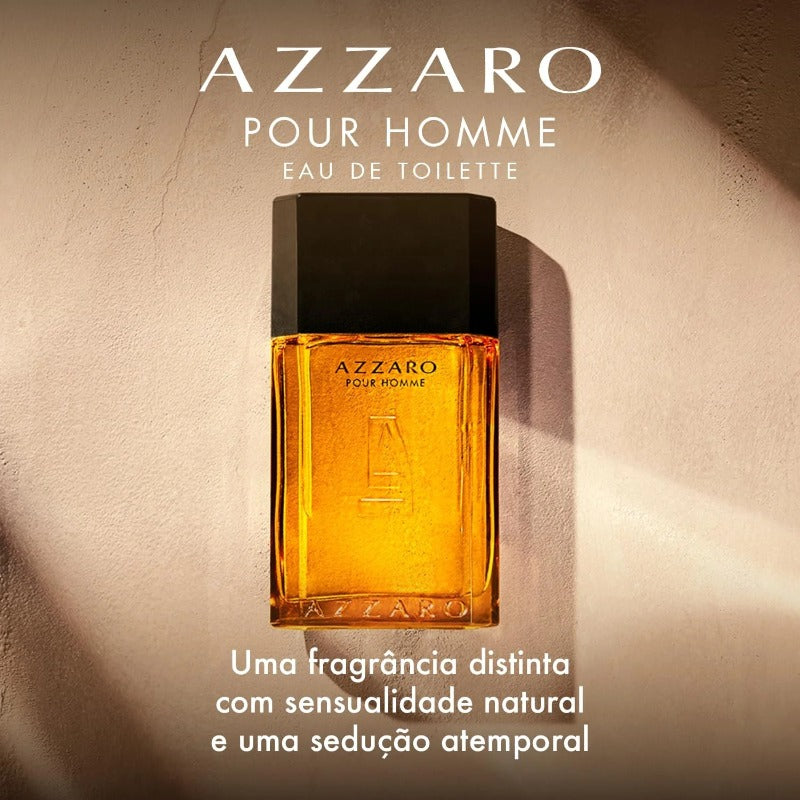 Azzaro Pour Homme, Eau De Toilette, Perfume Masculino, 100 ml