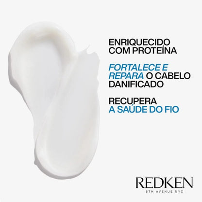 Redken Máscara de Tratamento Extreme | Máscara capilar para cabelos danificados e quebradiços | Repara e fortalece | Promove brilho e maleabilidade | 500ml