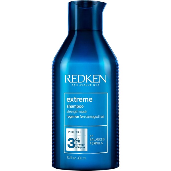 Redken Shampoo Extreme | Shampoo para Cabelos Danificados| Fortalece e Repara Cabelos Danificados | Cabelos Resistentes à Quebra | 300ml