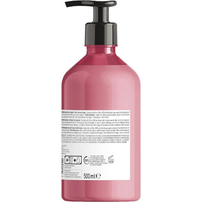 L'Oréal Professionnel Shampoo Pro Longer | Reduz Aparência de Pontas Duplas | Adiciona Volume e Brilho | Para Cabelos Finos e Com Afinamento | 500ml